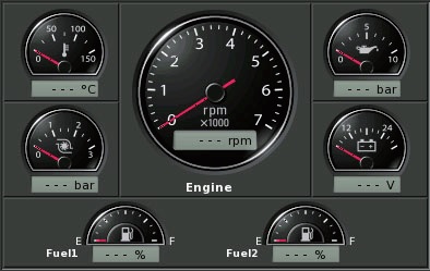 EMU-1 NMEA2000 Engine Monitoring Unit